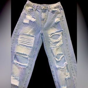 Women High Waisted Jeans